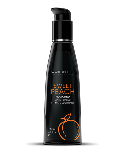 The Soft Hum Wicked Sensual Care Waterbased Lubricant - 4 oz Sweet Peach