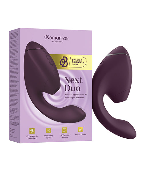 The Soft Hum Womanizer Next Duo - Dark Purple
