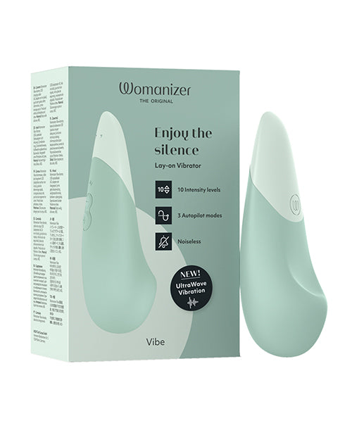 The Soft Hum Womanizer Vibe Silent Stimulator - Sage