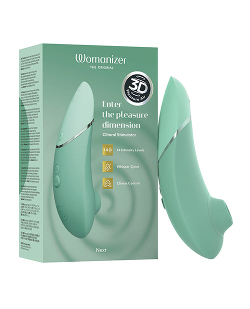The Soft Hum Womanizer Next 3D Climax Control Pleasure Air - Sage