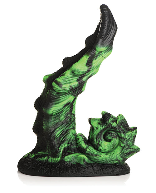 The Soft Hum Creature Cocks Glowzilla Silicone Dildo - Glow in the Dark