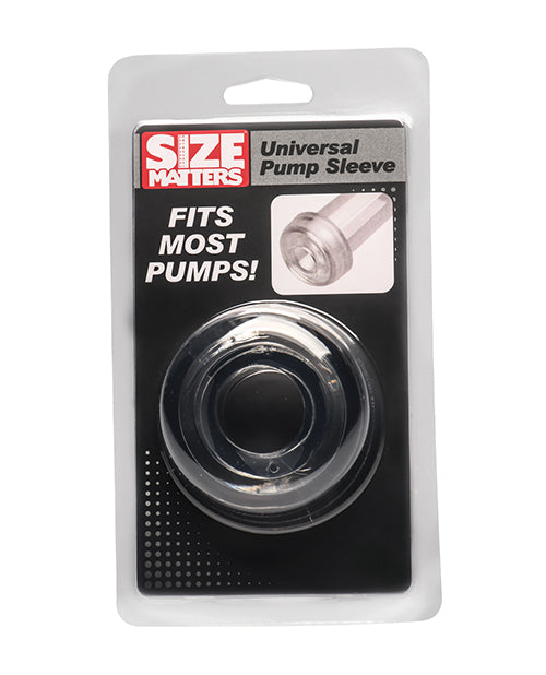 The Soft Hum Size Matters Universal Pump Sleeve - Clear