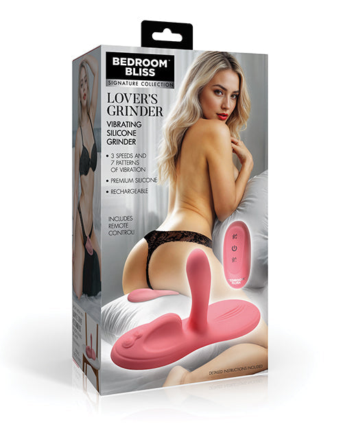The Soft Hum Bedroom Bliss Vibrating Silicone Grinder w/Remote