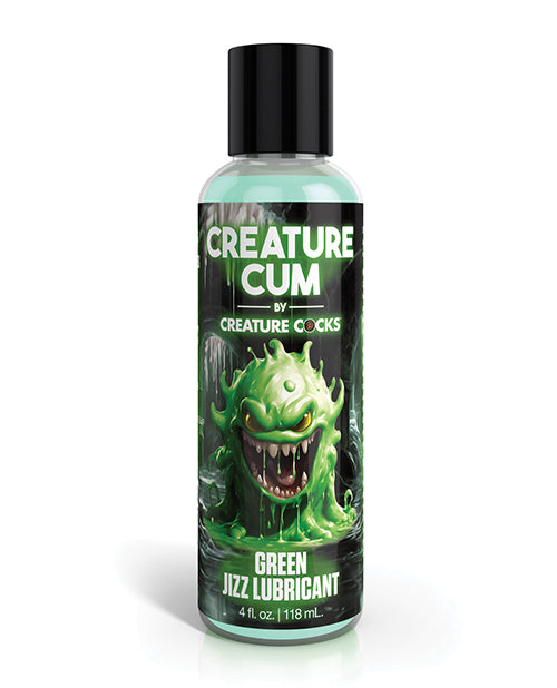 The Soft Hum Creature Cocks - Creature Cum Green Water-Based Lubricant 4 oz
