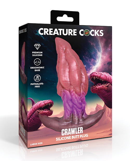 The Soft Hum Creature Cocks - Creature Silicone Butt Plug - Large