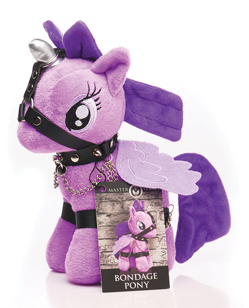 The Soft Hum Master Series Bondage Pony - Purple