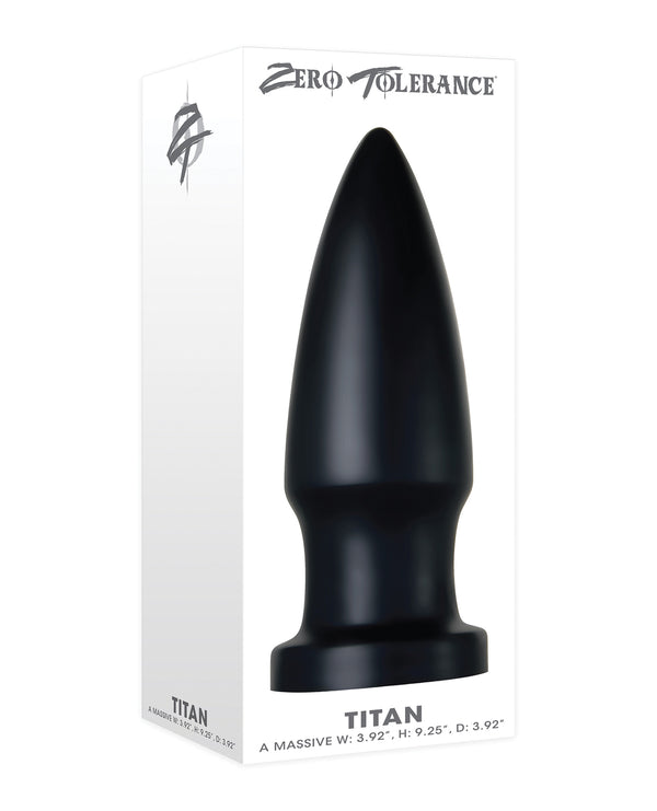 The Soft Hum Zero Tolerance Titan - Black