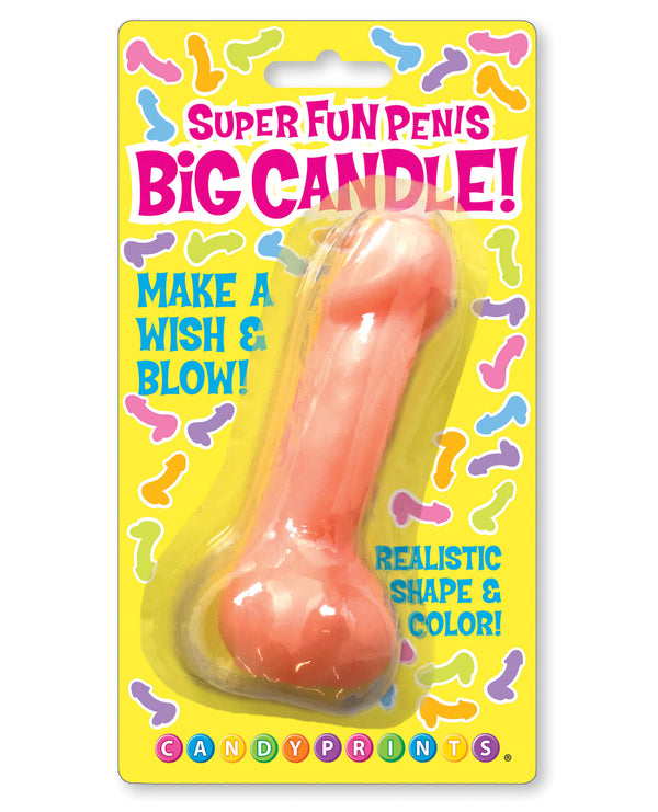 The Soft Hum Super Fun Big Penis Candle - Flesh