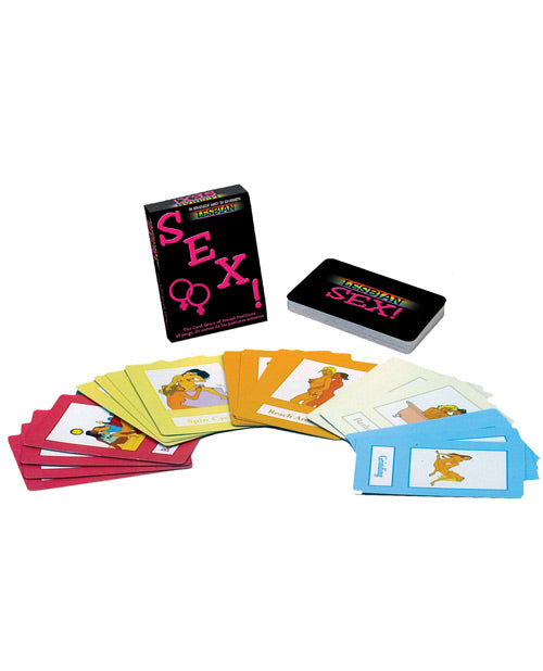 The Soft Hum Lesbian Sex Card Game - Bilingual