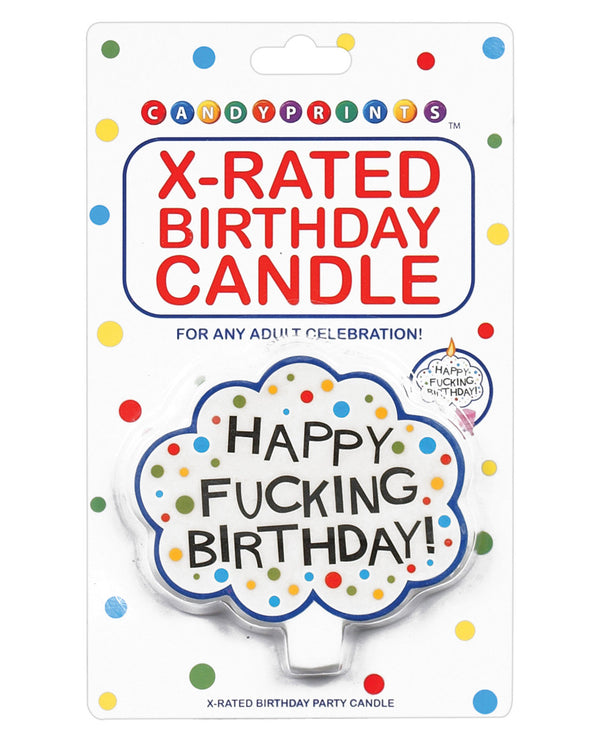 The Soft Hum Happy Fucking Birthday Candle