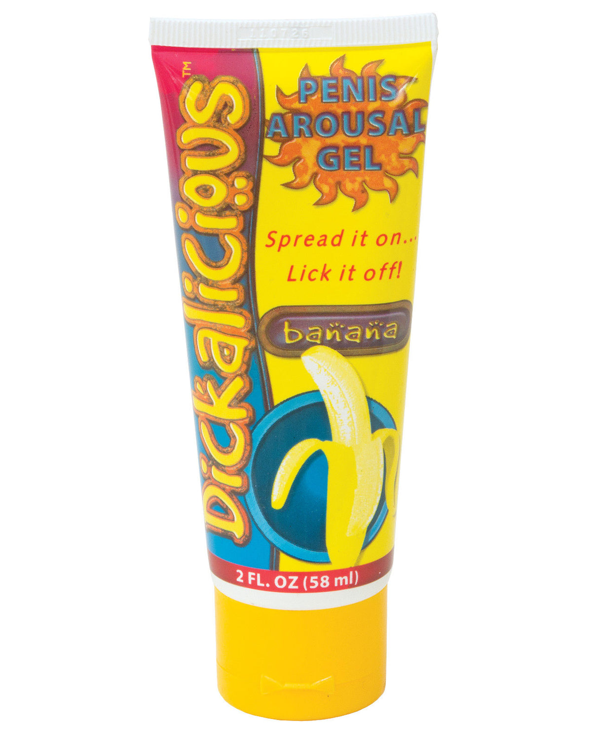 The Soft Hum Dickalicious Penis Arousal Gel 2 oz - Banana