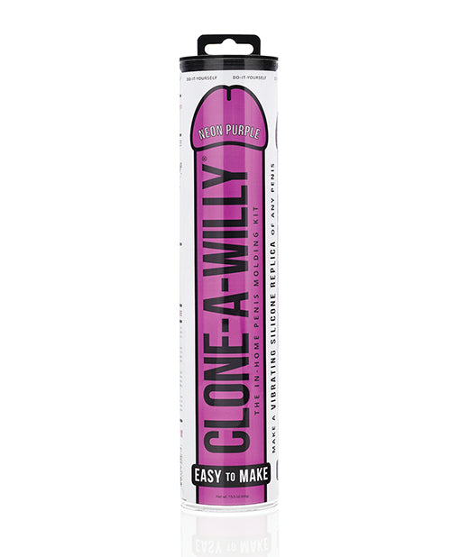 The Soft Hum Clone-A-Willy Kit Vibrating - Neon Purple