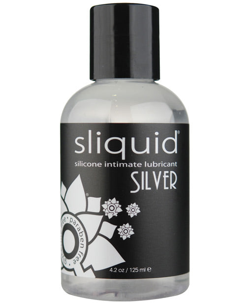 The Soft Hum Sliquid Silver Silicone Lube Glycerine &amp; Paraben Free - 4.2 oz