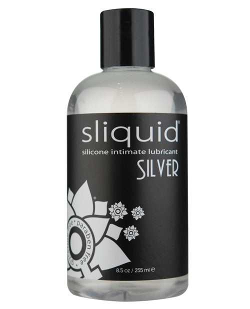 The Soft Hum Sliquid Silver Silicone Lube Glycerine &amp; Paraben Free - 8.5 oz