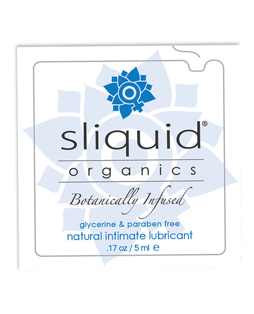 The Soft Hum Sliquid Organics Natural Intimate Lubricant - .17 oz Pillow
