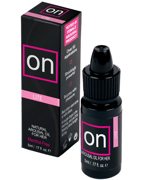 The Soft Hum ON Natural Arousal Oil For Her - Lite 5 ml Bottle