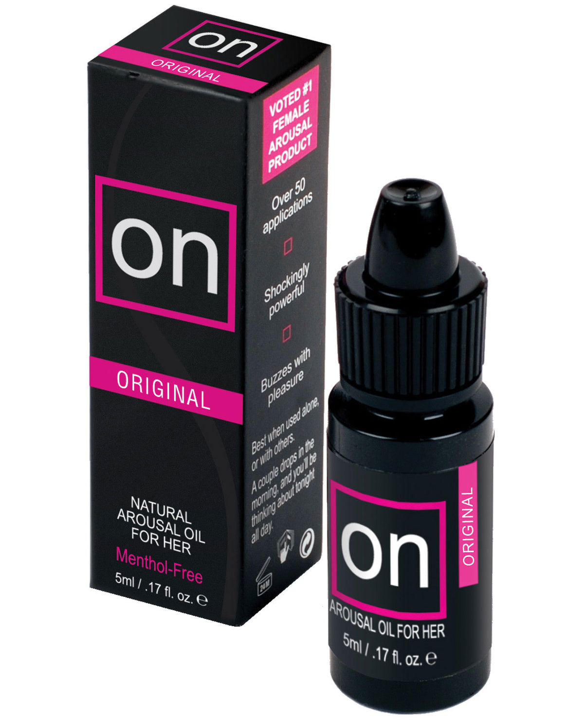 The Soft Hum ON Natural Arousal Oil For Her - Ultra 5 ml Bottle