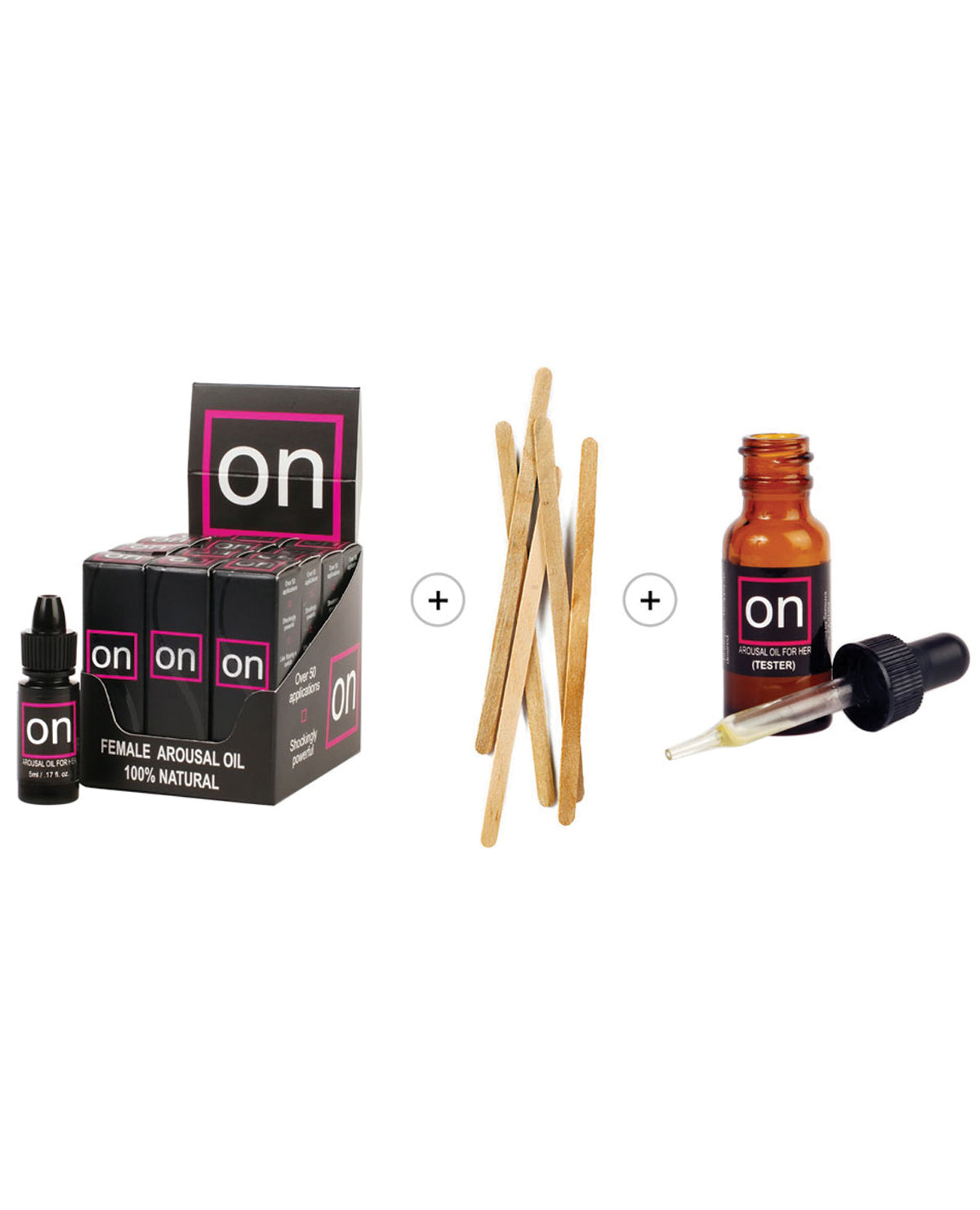 The Soft Hum ON Natural Arousal Oil For Her Refill Kit - Box of 12