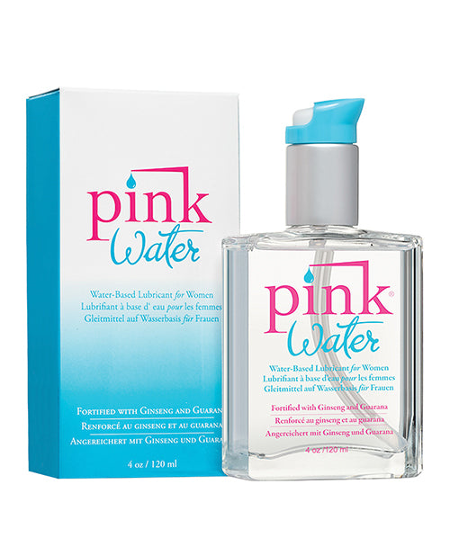The Soft Hum Pink Water Based Lubricant - 4 oz Bottle w/Pump