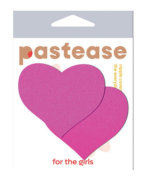 The Soft Hum Pastease Basic Heart Black Light Reactive - Neon Pink O/S