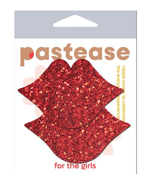 The Soft Hum Pastease Glitter Lips - Red O/S