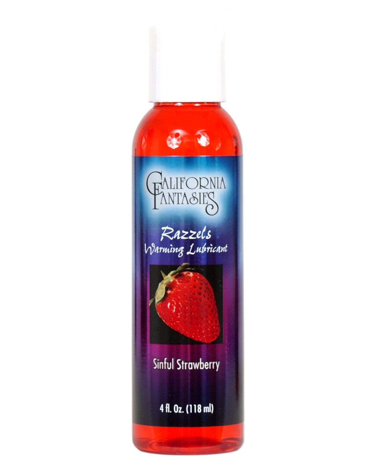 The Soft Hum Razzels Warming Lubricant - 4 oz Sinful Strawberry