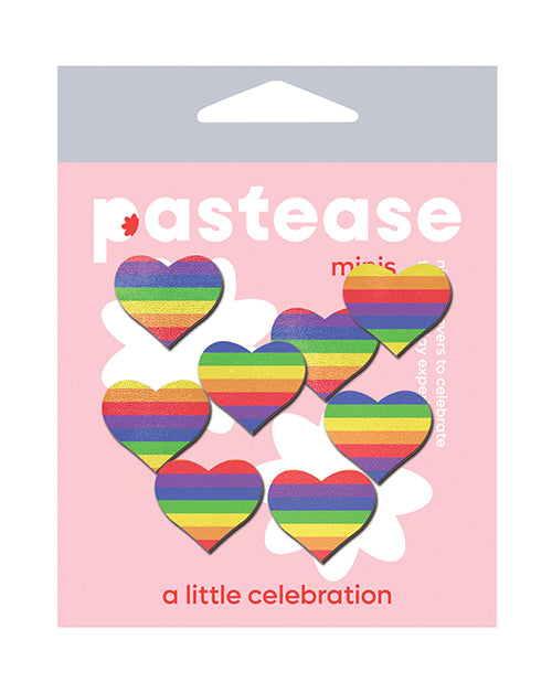 The Soft Hum Pastease Mini Rainbow Heart - Pack of 8 O/S