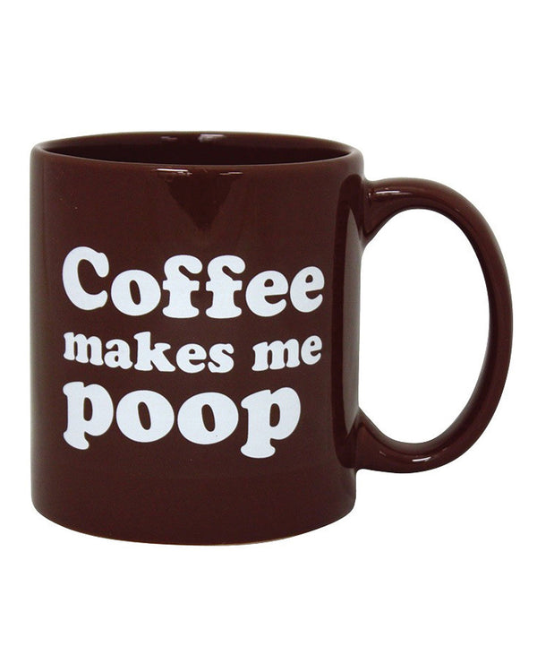 The Soft Hum Attitude Mug Coffee Makes Me Poop - 22 oz