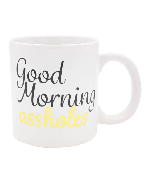 The Soft Hum Attitude Mug Good Morning Asshole - 22 oz