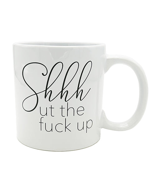 The Soft Hum Attitude Mug Shhhut the Fuck Up - 22 oz