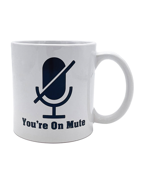 The Soft Hum Attitude Mug You're on Mute - 22 oz