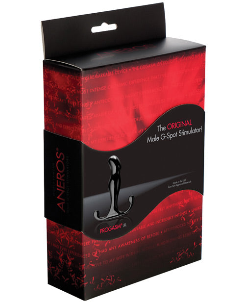 The Soft Hum Aneros Progasm Jr. Prostate Stimulator - Black - Image 2