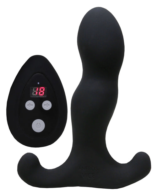 The Soft Hum Aneros Vice 2 Prostate Stimulator w/ Remote - Black - Image 2