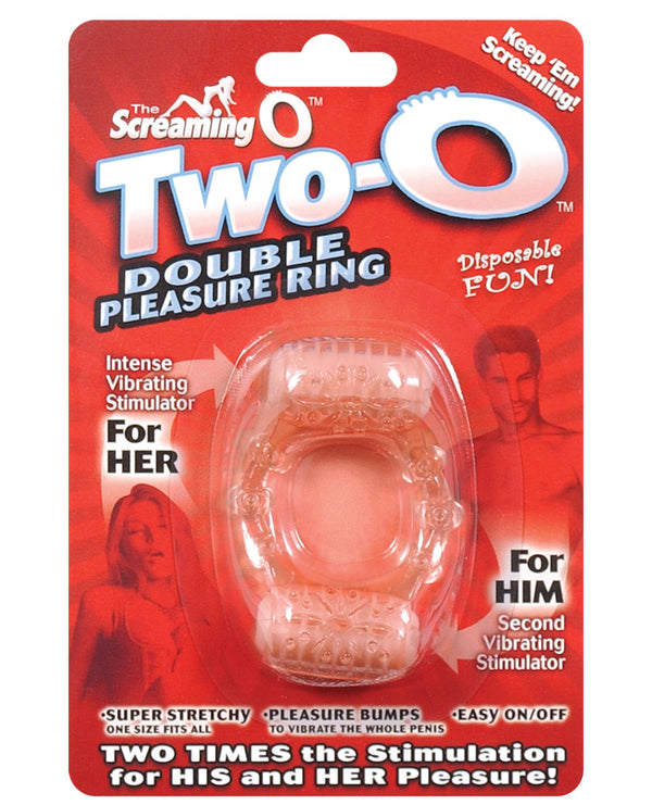 The Soft Hum Screaming O Two-O Double Pleasure Ring