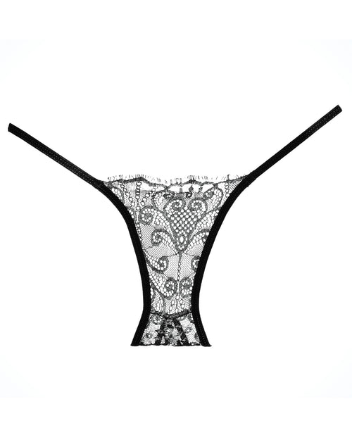 Adore Lace Enchanted Belle Panty Black O/S (2)