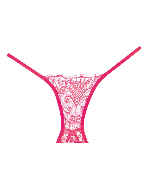 Adore Lace Enchanted Belle Panty Hot Pink O/S (2)