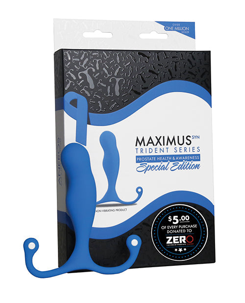 Aneros Maximus Syn Trident Special Edition Prostate Stimulator - Blue (2)