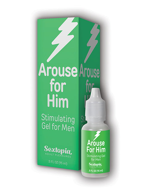The Soft Hum Sextopia Arouse For Him Stimulating Gel - 1/2 oz Bottle