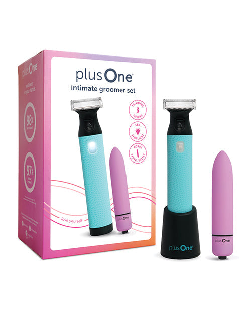 The Soft Hum plusOne Intimate Groomer Set
