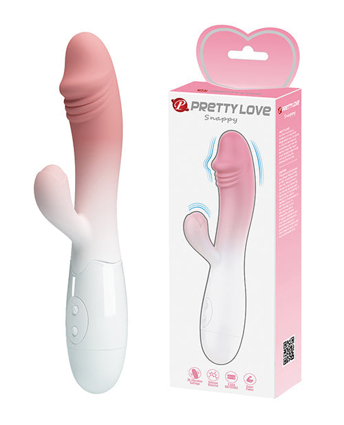 The Soft Hum Pretty Love Snappy Rabbit - Pink Ombre