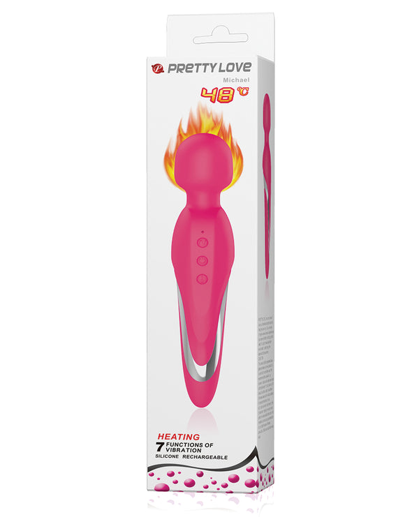 The Soft Hum Pretty Love Michael Heating Body Wand - Pink
