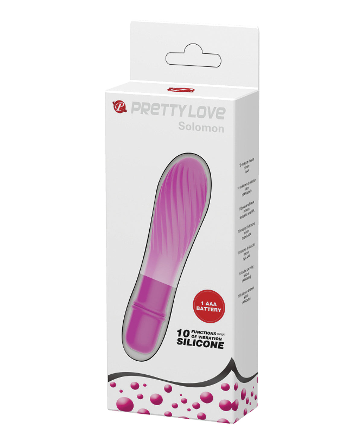 The Soft Hum Pretty Love Solomon Brawny G-Spot Vibrator - Fuchsia