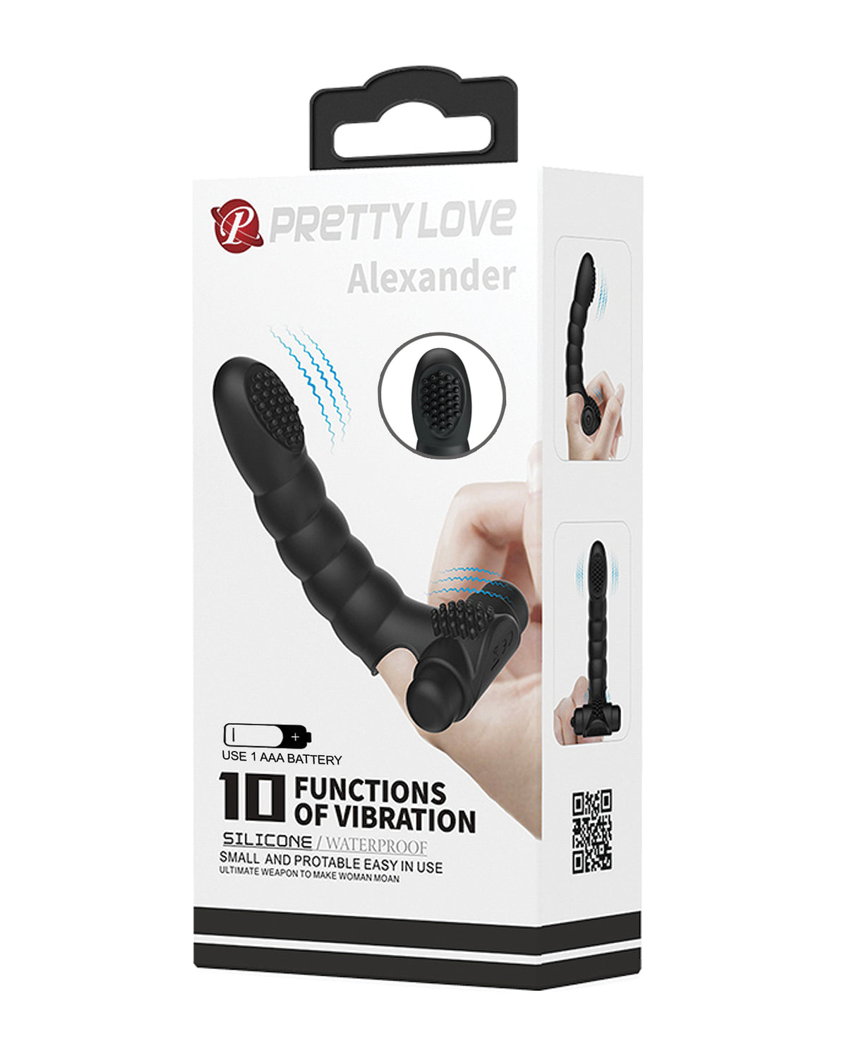 The Soft Hum Pretty Love Alexander Finger Vibe - Black