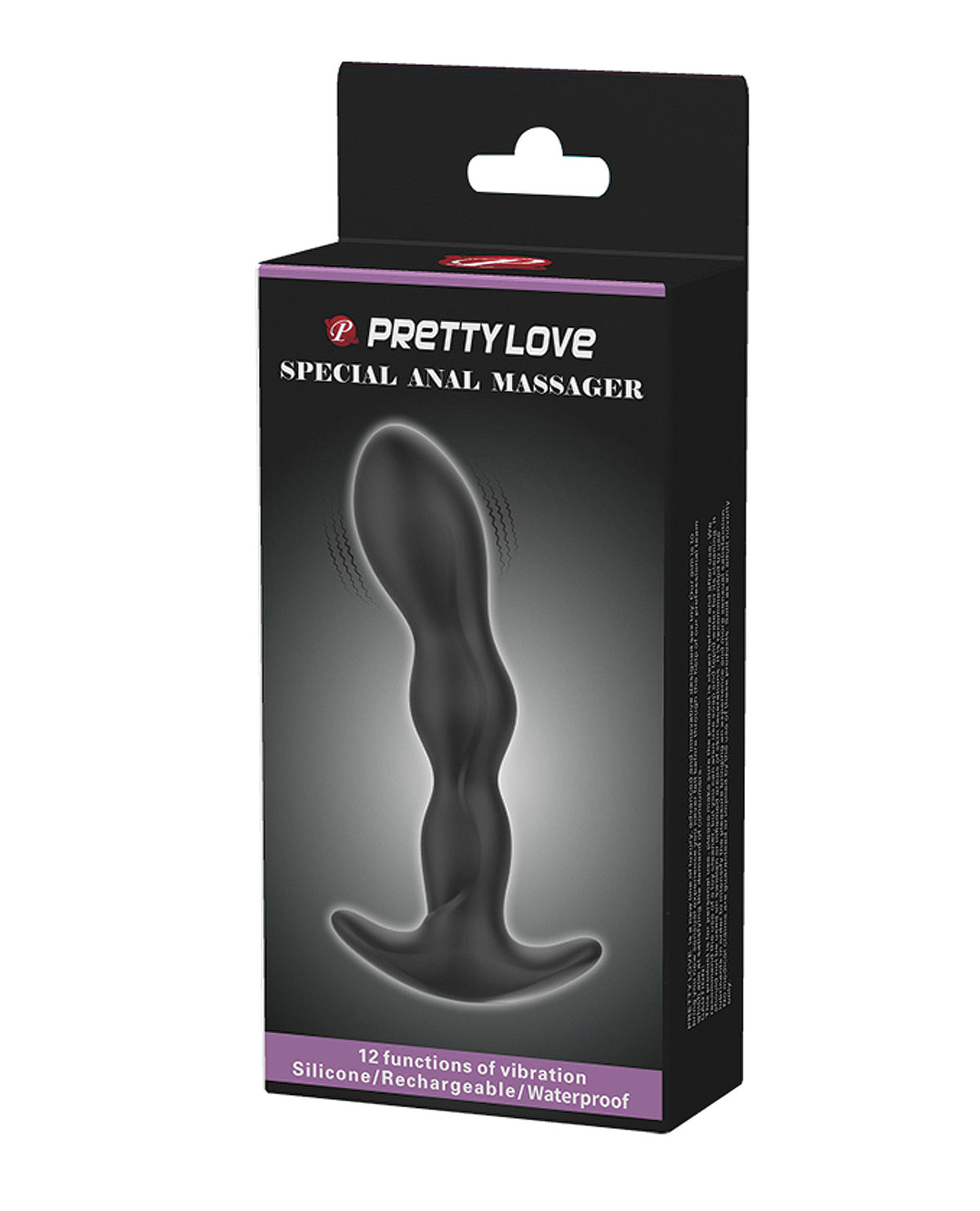The Soft Hum Pretty Love Special Anal Massager - Black