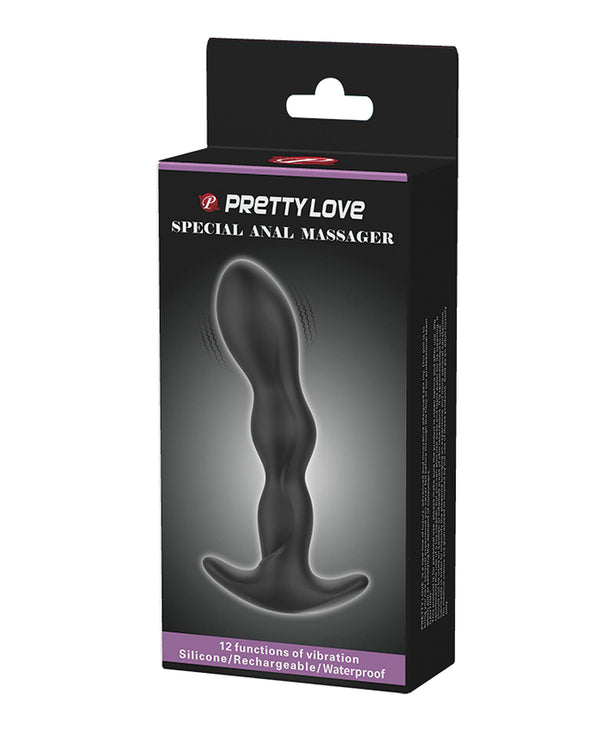 The Soft Hum Pretty Love Special Anal Massager - Black