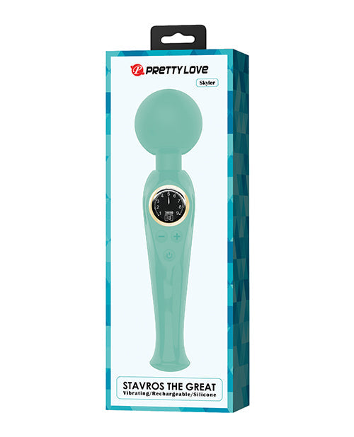 The Soft Hum Pretty Love Skylar LED Digital Display Wand - Turquoise