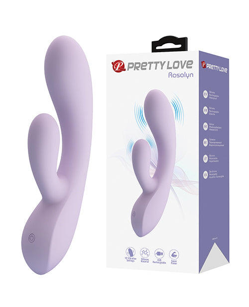 The Soft Hum Pretty Love Rosalyn Rabbit Vibrator - Lilac