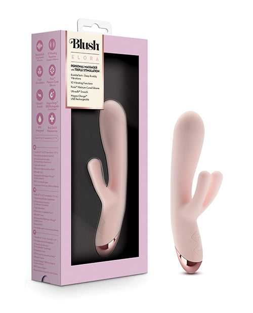 The Soft Hum Blush Elora Rabbit Vibrator - Pink