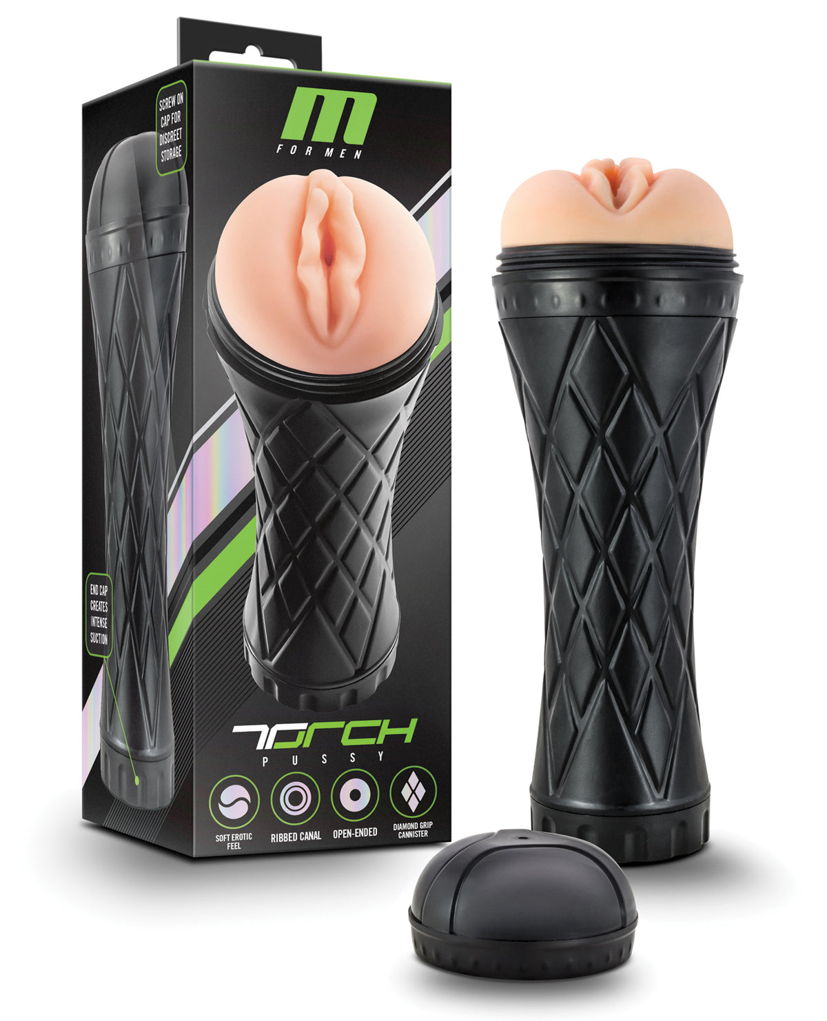 The Soft Hum Blush M for Men The Torch Pussy - Vanilla