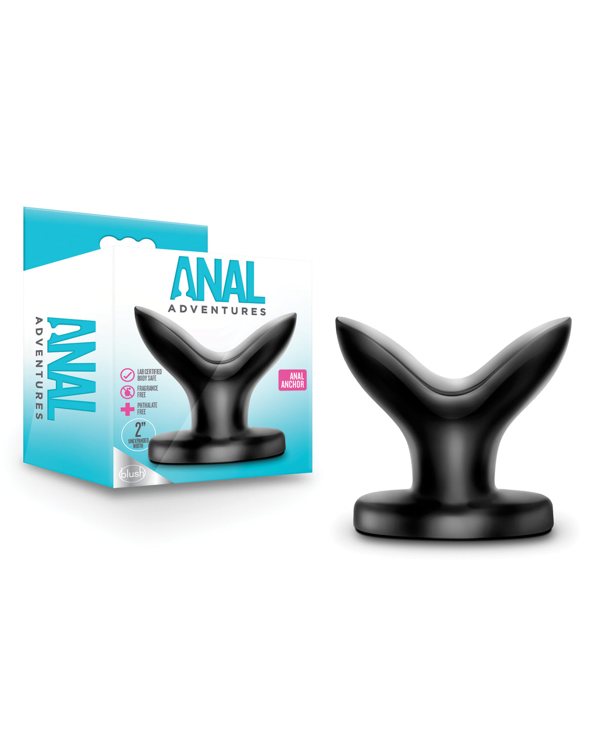 The Soft Hum Blush Anal Adventures Anal Anchor - Black